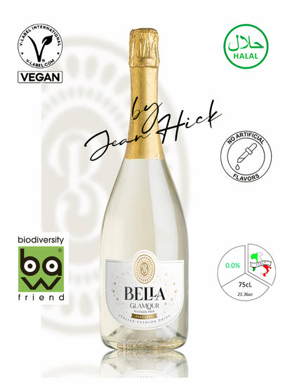 BELLA GLAMOUR ZERO ZERO VEGAN WHITE SPARKLING WINE