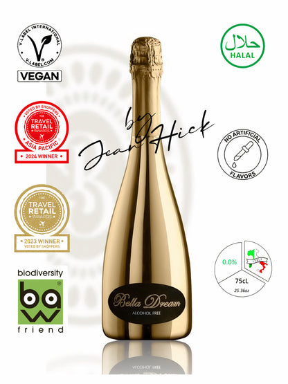 BELLA DREAM GOLD 0,0% BOLLICINE BIANCHE VEGAN