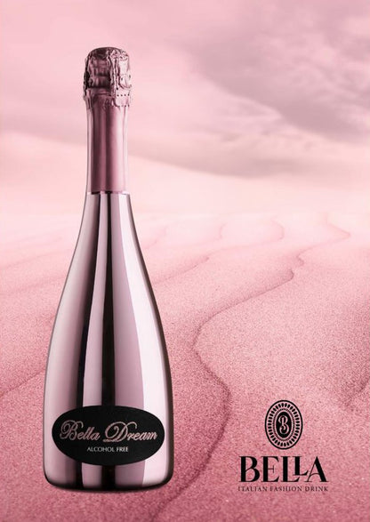 BELLA DREAM PINK 0,0% BOLLICINE ROSÉ VEGAN