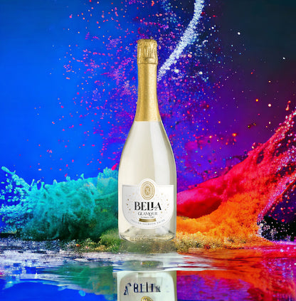 BELLA GLAMOUR ZERO ZERO VEGAN WHITE SPARKLING WINE