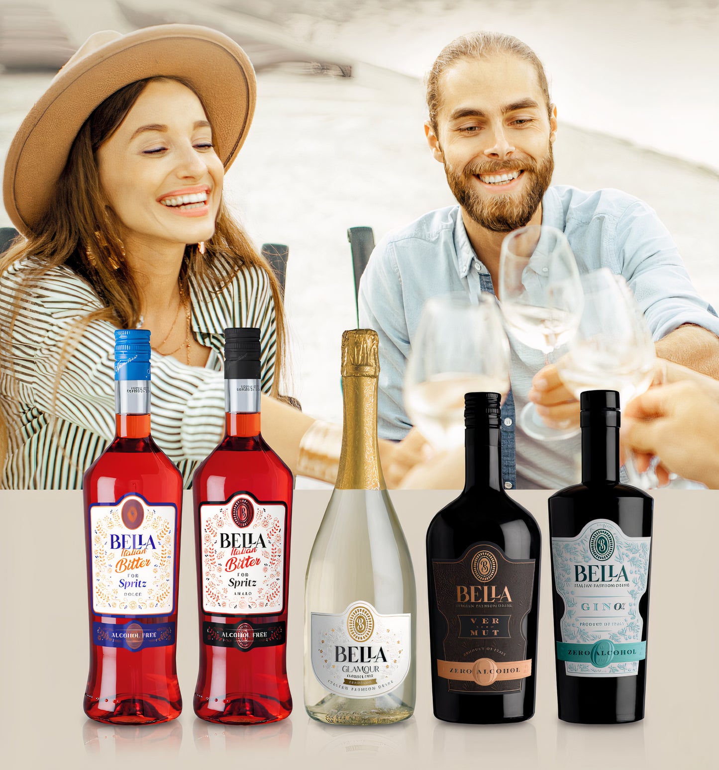 BELLA SPRITZ APÉRITIF AMER 0,0%