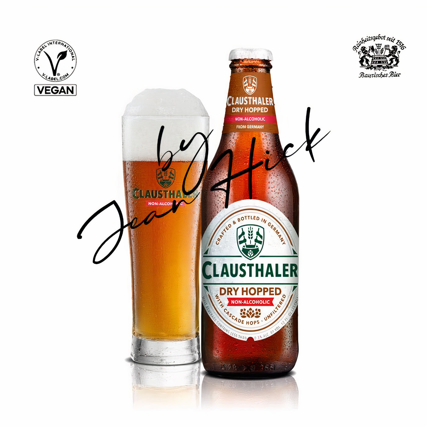 CLAUSTHALER 0.0% VEGAN DRY HOPPED BEER