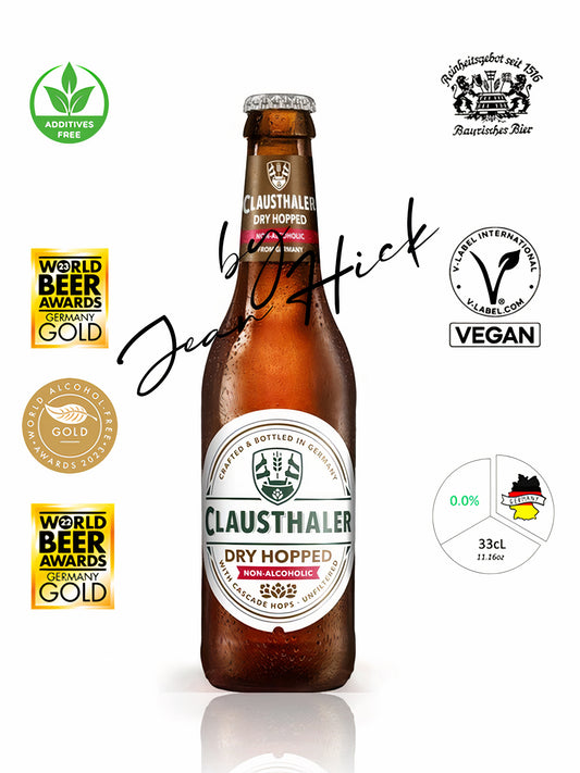 CLAUSTHALER 0,0% BIRRA VEGANA LUPPOLATA A SECCO