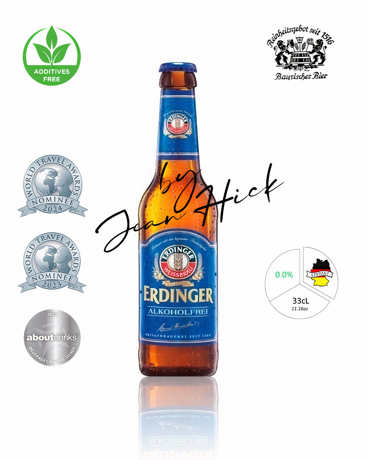 ERDINGER 0.0% WEIZEN BEER