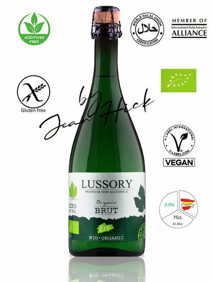 LUSSORY PREMIUM AIREN BOLLICINE BIANCHE BIO VEGAN BRUT 0.0%