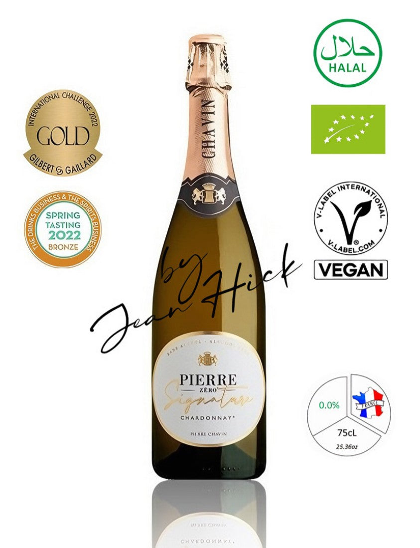 PIERRE ZÉRO SIGNATURE  0.0% BIO VEGAN WHITE SPARKLING WINE