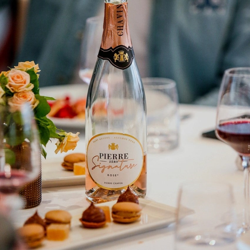 PIERRE ZÉRO SIGNATURE  0.0% BIO VEGAN ROSÉ SPARKLING WINE